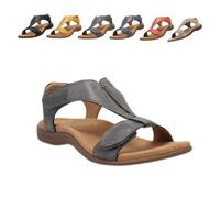 Générique Orthowalkway Womens Sandals, Orthowalkway Shoes, 2025 Women’s Arch Support Sandals, Casual Orthopedic Beach Shoes (Gray,41)