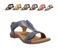 Générique Orthowalkway Womens Sandals, Orthowalkway Shoes, 2025 Women’s Arch Support Sandals, Casual Orthopedic Beach Shoes (Blue,36)