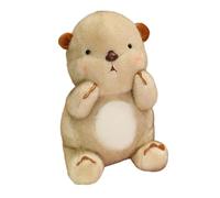 Générique Otters Animals, Soft Plush Toy, 11.81 inches Brown Adorable Cuddly Otters with Comfortable Touch, Huggable Cute Animal Stuffed for Kids’ Room Decor and Gifting Use