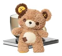 Générique Ours en Peluche 35 Cm Animaux Mignons avec Yeux Boutons Et Pièce