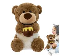 Générique Ours en Peluche - Jouet Animal De Bande Dessinée Tenant Un Pot - Ours - pour Et Adultes Câlin Anniversaire Maison Voiture Chambre Salon Canapé Chaise