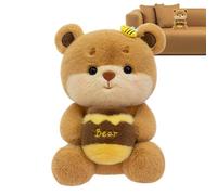 Générique Ours en Peluche | Jouets Apaisants Mignons Dessin Animé Porte-Pot,Compagnon Doudou Animaux en Peluche,pour Femmes Hommes Maison Chambre Salon Bureau Étagère Voiture