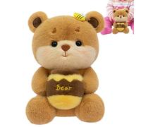 Générique Ours en Peluche - Porte-Pot Apaisant Doux Décoration Intérieure,Peluche Animal Et Doux - pour Femmes Hommes Maison Chambre Salon Bureau Étagère Voiture