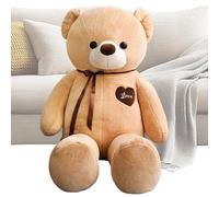 Générique Ours Géant en Peluche,Figure Douce de 140 cm - Grand Peluche | pour Noël Garçons Adultes Halloween Saint-Valentin Anniversaire Accessoire Photo Chambre d' Décoration