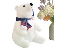 Générique Ours Polaire en Peluche réaliste - Compagnon de Couchage Doux et | Le Jouet Peluche Ours Polaire Ultra Doux Et Réaliste Fonctionne Comme Un Confortable, Pour Garçons, Adolescents, Petite Amie,