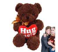 Générique Ours Qui Parle, en Peluche avec cœur, Cadeaux de la Saint-Valentin, Ours en Peluche en, Ours en Cadeau pour Elle et Les