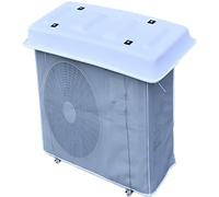 Générique Outdoor Air Conditioner Cover for Outside Units, Heat Pump Protection with Net, Waterproof AC Cover for Window & Mini Split Units(Natural,98x50cm/38.6x19.7in)