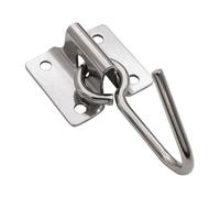 Générique Outdoor Light Hooks - Wall Mounted Hanging Clips for String Lights and Decorations | Compact Stainless Steel Fasteners with Patio Door, Window Fence Balcony for Shower Home Display Setup