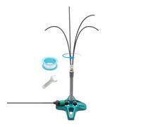 Générique Outdoor Misters, Standing Cooling System, Portable Mist Fan, Adjustable Spray Height, Easy Assembly, for Backyard Pool Patio Garden Camping Park Material Copper + PU 650g