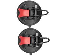 Générique Outdoor Suction Cup Hooks - 10cm, Heavy Duty Car Awning Tie | Vacuum Grip, Glass Window Suction Hook, Camping Tarp For Tent, Boat, Truck, Van, Shower Wall, Smooth Surfaces