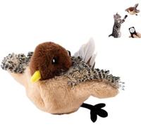 Générique Outfany FeatherFun Flyer, PetsBoro FeatherFun Flyer, Yiffany Featherfun Flyer, Patoroma Flapping Bird Cat Toy Flying, Chirping Bird Cat Toy Flapping Wings, Sherum FeatherFun Flyer (D)