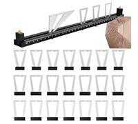 Générique Outil à queue d'en bois, guide de marqueur à queue d',Guide en d'pour outils à main pour le travail du bois | Outil de marquage de précision en métal pour d'pour adulte, travailleur