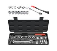 Générique Outil Courroie Serpentine - Outils d'entretien Auto,Clé De Démontage pour Poulie Folle - pour Techniciens Auto Propriétaires Ateliers Réparation Garage Domestique Camion SUV RV Berline