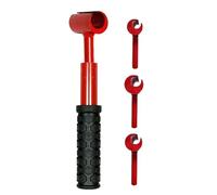 Générique Outil d'Ajustement de Paumelle de Porte, Clé de Réglage de Charnières Multi-Tailles, Clé d'Alignement Manuel pour Réparation d'Espace de Porte, Outil Manuel pour Amélioration de l'Habitat