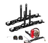 Générique Outil d'Alignement des Roues | Réglage De Pince - Kit De Parallélisme Précise avec 2 Rubans Métriques pour Voiture Camionnette Moto Garage