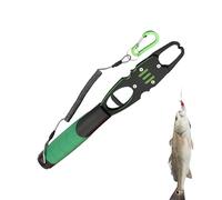 Générique Outil d'Attrape-Poisson, Grippeur de Poissons Vivants pour Eau Douce et Salée, Équipement De Pêche en D'Aluminium Antidérapant, pour Marigane Doré Perche Truite Saumole Broche