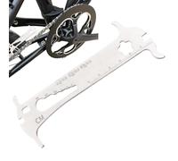 Générique Outil De Chaîne De Vélo | Jauge d'usure Chaîne | Outil Mesure d'usure Accessoires Vélo Idéal Atelier, Cyclistes, Cadeaux Anniversaires Fêtes Occasions, Entretien Hommes