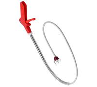 Générique Outil de Débouchage pour Attraper Cheveux et Objets 51 Pouces pour Toilettes en Acier Inoxydable Pince à 4 Griffes Canalisations Étroites Lavabos et Éviers