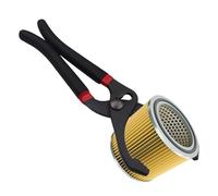 Générique Outil de dépose de filtre à huile, pince pour filtre à huile,Outil de clé à à réglable en acier allié haute résistance 10 pouces/12 pouces | Dissolvant de à antidérapant Port