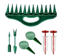 Générique Outil De Et De Plantation De Jardin - Mini Repiqueuse À Main pour Pots,Semoir Distributeur À Main | pour Jardinage Terrasse Cour Balcon Légumes Fleurs Pots Potager Jardin Extérieur