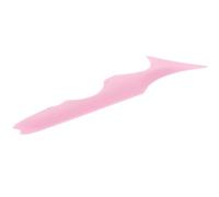 Générique Outil de Maquillage en Silicone Rose Applicateur Mascara et Design Multi-angle, Aide Ergonomique pour Eyeliner, pour Débutants en Maquillage