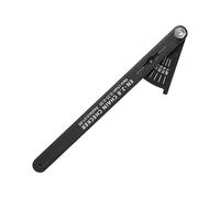 Générique Outil de Mesure de Détente de Chaîne, Dispositif de Contrôle d'usure de Chaîne, Jauge de Mesure Précise en d'Aluminium, Entretien Moto et Cyclisme