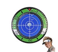 Générique Outil de Niveau de Golf | Lecteur de Pente de Golf | Outil d'alignement de Marque de Balle de Golf | Outil d'alignement de Marque de Balle de Golf Ronde pour Golf entraînement