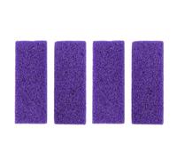 Générique Outil de Pédicure Professionnel 4pcs en Pierre Pu Pourpre, Exfoliation Complète du Corps et Élimination des Callosités, Accessoire pour Soins des Pieds