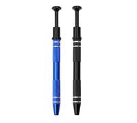 Générique Outil de Préhension à 4 Griffes en Alliage d'Aluminium Antirouille Pince Extracteur de Circuits Intégrés Lot de 2 Pièces pour Composants Électroniques et Petites Vis