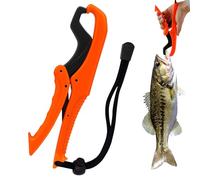 Générique Outil De Préhension des Lèvres De Pêche - Pince À Bouche Flottante De 25 Cm, Support De Poisson Antidérapant, À Libération Sécurisée | Extracteur De Crochet De Poisson-Chat avec Lanière,