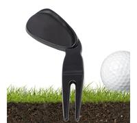 Générique Outil De Réparation De Divot,Outil De Divot en Métal avec Marque-Balle | Nettoyeur De Sillons Portable, Poignée Antidérapante Accessoires Golf pour Parcours