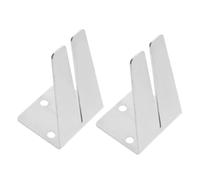 Générique Outil de Réparation de Fermeture Éclair et Dispositif de Retenue 2pcs en Métal Argenté Dissolvant de Colle Pantalons et Vêtements pour Bricolage