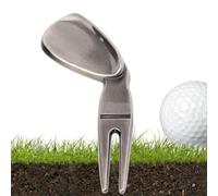 Générique Outil De Réparation De Pitchmark De Golf - Outil Réparation Golf avec Marque-Balle | Nettoyeur Rainures Multifonction, Accessoire Golf Portable Hommes Femmes Golfeurs