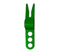 Générique Outil de réparation Divot, marqueur de Balle de Golf, Outil de Golf Divot, marqueur de Clip de Fourche de Pas de réparation Multifonctionnel en Alliage d ' Aluminium, Fourche Verte