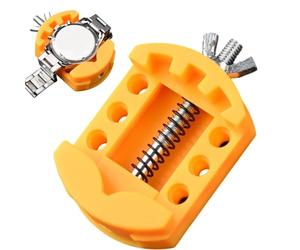 Générique Outil De Réparation Montre | Gadget Ouverture Réglable Facile Et Portable - Outil Ouvre-Boîtier De Montre - pour Piles Vis Fixation Hommes Femmes Maison Habitation Extérieur