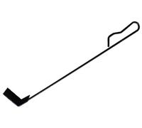 Générique Outil de Retrait de Cendres en Acier Inoxydable, 45,7 cm de Long avec poignée en métal pour barbecues à Charbon