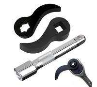 Générique Outil De Retrait De La Demi-Arbre - 2pcs Adaptateur De arres À Barres Lourds | Attachement Efficace De La Tête De | Handy Hallf Sheft Removel Car Repairing Toll pour Le Garage Ou