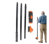Générique Outil Désherbage de Jardin,Kit d'outils de Nettoyage pour Jardin - Brosse de désherbage Domestique - pour pelouse, Jardin, Trottoir, allée, terrasse, Porche,