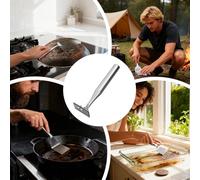 Générique Outil Grattoir pour Aliments, Accessoire Antirouille pour Éliminer Les Taches, Grattoir à Lame de Nettoyage, pour Sol Mur Adhésif Tache Givre Glace Maison Intérieur