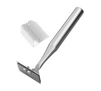 Générique Outil Grattoir pour Cuisine,Accessoire De Nettoyage en Acier Inoxydable - Accessoire de Nettoyage pour la Maison - pour Sol Mur Adhésif Tache Givre Glace Maison Intérieur