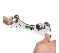 Générique Outil multi-clé | Clés de nivellement à angle courbé | Outils d'entretien de salle de bain pour les pommes de douche Installation de vis hexagonales