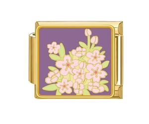 Générique Outil Multifonctionnel de Lien de, Texture en Acier Inoxydable, breloque de Connexion modulaire de Fleur pour Bijoux Collier modulaire