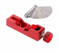 Générique Outil Plug Gap - Dispositif De Réglage De L'allumage en D'aluminium | Bougie D'allumage | Jauge D'écart | Outil Moteur - Mesureur pour Moto Automobile, pour Berline, SUV, Tondeuse À Gazo