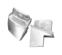 Générique Outil pour Courroie - Réparation en de Zinc | Kit de 2 Pièces pour Courroie Poly-V de Véhicule,pour Auto Camion SUV Scooter Pick-up Moteur Garage Maison Route