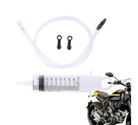 Générique Outil Purge Frein - Extracteur Pression pour Moto | Pompe Hydraulique Supérieure Réparation Étrier | Seringue Manuelle 100ml, Appareil À Vide - Véhicule Électrique (Accessoires Fournis)