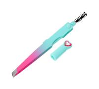 Générique Outil sourcils inoxlm brosse sourcils pinceau eyebrow brush aiguiseurs pince à épiler kit de cils pince à épiler professionnelle outils de beauté Acier inoxydable