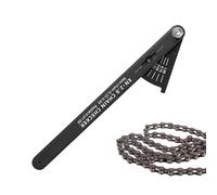 Générique Outil Vérificateur de Chaîne de Vélo,Outils pour Chaîne de Vélo | d'Aluminium Mesure de Précision - Entretien Moto et Cyclisme