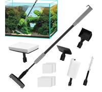 Générique Outils D'Aquarium Détachant Antidérapant Bac À Poissons | Outil De Nettoyage Aquarium Pour Eau Salée, Occupés, Seniors, Femmes, Hommes, Débutants, Cadeaux Anniversaire, Vacances,