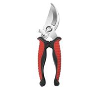Générique Outils de Jardin tranchants, Ciseaux Jardinage, Outil d'élagage, Coupe-Main en Pot Domestique(Curved Red)