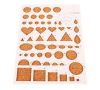 Générique Outils de Quilling Papier Compact et Portable en Abs et Liège Gabarit de Quilling pour Loisirs Créatifs DIY